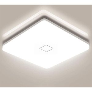 18W LED Plafondlamp voor Badkamer - 1800 Lumen - 4000K Neutraal Wit - IP44 Waterdicht - Flikkervrij - Keuken Slaapkamer Kantoor - Balkon Hal Eetkamer