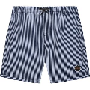 SHIWI boys swim shorts skinny stripe Zwembroek - dark navy - Maat 146/152