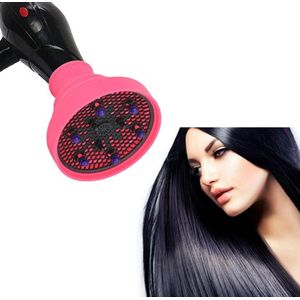 Allecto Plus - Universele diffuser voor krullend haar, draagbaar en opvouwbaar, roze