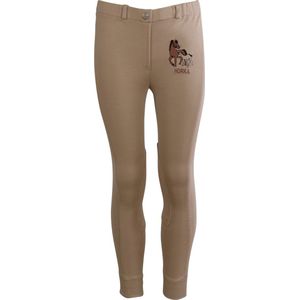 Horka Rijbroek Mini Knie Grip Kids Lichtbruin - 92