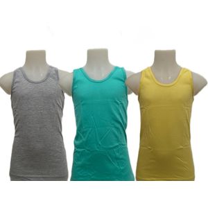 Embrator Jongens Hemdjes 3-stuks mix maat 128/134