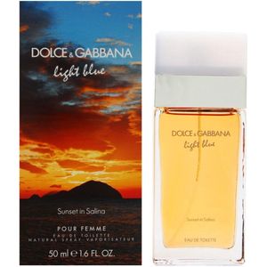 Dolce & Gabbana Light Blue Sunset in Salina pour Femme - 50 ml - eau de toilette spray - damesparfum