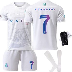 Voetbaluniform voor Kinderen met Shorts, Sokken en Kniebeschermers - Nr. 7 Voetbalshirt