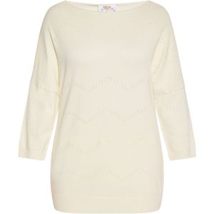 usha - Pullover - Langarm - Uniek Decoratief Detail - Zwart