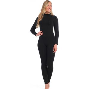 MAGIC Bodyfashion Bodycon Jumpsuit Dames Jumpsuit - Zwart- Maat L