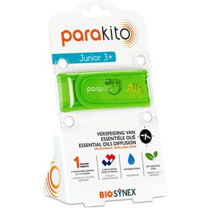 Para’kito - Junior Anti-Muggen Armband - Vrolijk - Neopreen - Waterbestendig