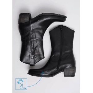 Wolky - Caprock HV - Cowboylaarzen - Zwart - Leer