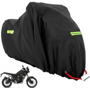 XXXL Motorfiets afdekzeil - waterdicht & winterbestendig - voor Harley-Davidson Kawasaki Suzuki Honda - 245 x 105 x 125 cm Motorhoes