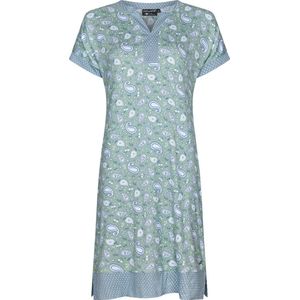 Pastunette dames nachthemd paisley - Groen - Maat - 36