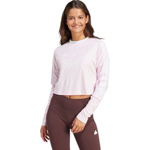 adidas Sportswear Tiro 3-Stripes Longsleeve - Dames - Roze- XL