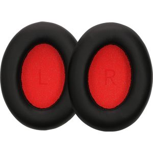 kwmobile 2x oorkussens geschikt voor 1More SonoFlow / SonoFlow SE - Earpads voor koptelefoon in zwart
