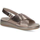 Caprice - Gezondheidsslippers - Leer - Zwart