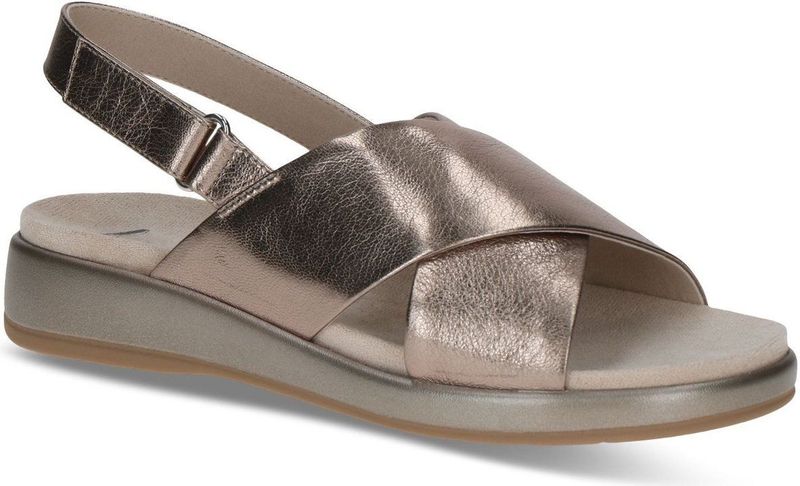 Caprice - Gezondheidsslippers - Leer - Zwart