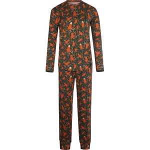 Ride to the moon | dames pyjama | maat 44 - 46 | octopus print | groen | Matching pyjama | Twinning