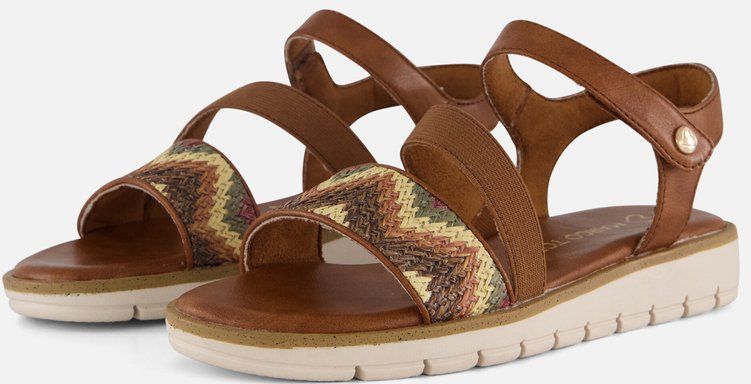 Marco Tozzi Sandalen - Cognac - Synthetisch - Dames