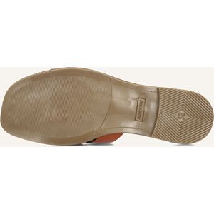 Notre-V - 22718 - Slippers - Oranje - Leer - Dames