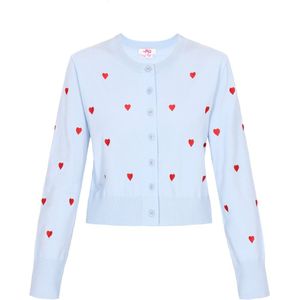 myMo - Comfy Collectie - Vest - Gebreid - Ronde Hals - Knoopsluiting