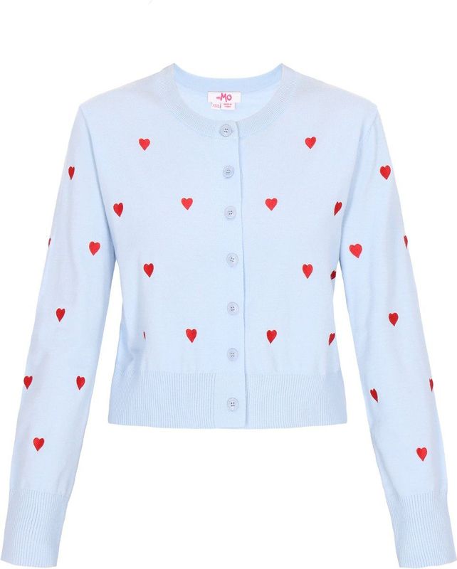 myMo - Comfy Collectie - Vest - Gebreid - Ronde Hals - Knoopsluiting