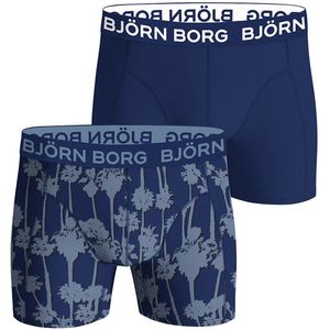 Björn Borg - Stretch Bamboo - Boxershorts - Blauw - 2-pack