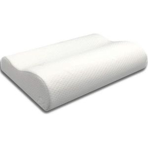 Ergonomisch orthopedisch traagschuim hoofdkussen 40x60 cm - Voor hoofd, nek en schouders - Tegen nekklachten