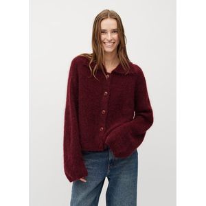 MbyM - Larya-M - Gebreid Vest - Bordeaux