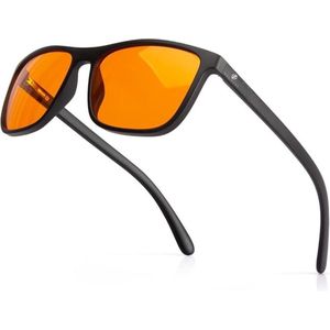 Equivera Daglichtbril - Daglichtbril - Therapiebril - Computerbril - Gamebril - Schermbril - Blauwlicht Filter - Anti-Vermoeidheid - Zonder Sterkte