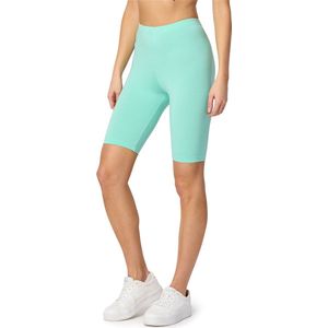 Bellivalini BLV-BLV50-149-LE Dames Leggings - Sport - Vrijetijdsbroek - Kort - Viscose - Sporbroek - Yogabroek - Munt _ XS