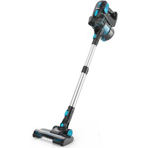 Handstofzuiger met Steel - Automatische stofsensor - Afneembare Kruimelzuiger - Draadloze Steelstofzuiger - 20Kpa - Zakloos - Draadloze stofzuiger