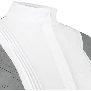 Kentucky Horsewear - Show shirt dames Heritage Air korte mouwen grijs size 36