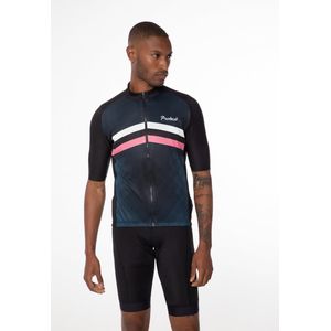 Protest Prtmars - Fietsshirt Heren - Korte mouwen - Ronde hals - Reflecterend detail – Night Skyblue