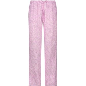 Hunkemöller Dames Nachtmode Pyjamabroek Woven Springbreakers - Roze - maat L