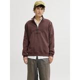 JACK&JONES - JORBLEECKER BRANDING SWEAT HIGH NECK BF - Heren - Sweaters