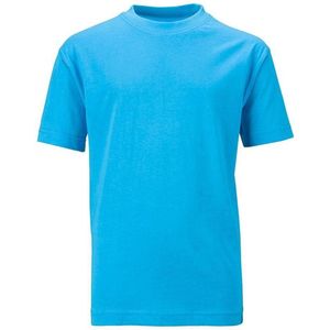 James and Nicholson Kinderen/Kinderen Basic Tee (Turquoise)