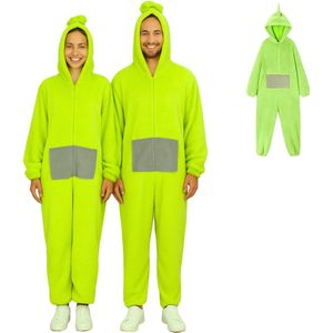 Joya Kids - Dip - Verkleedkostuum - Groen - Onesie Pyjama