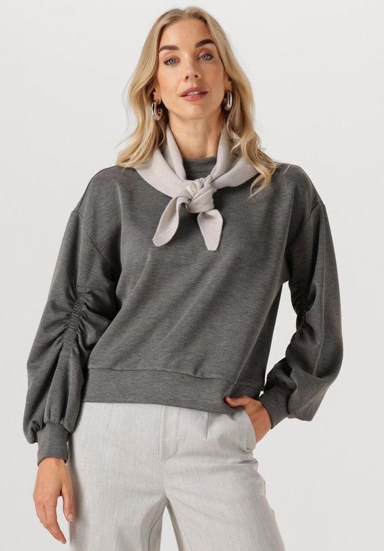 Minus - Sabi Sweat - Sweatvest - Grijs - Dames - Polyester