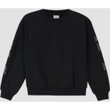 Sweatshirt - Oversized - Met Opvallende Tekstprint - Zacht - Voor School en Vrije Tijd