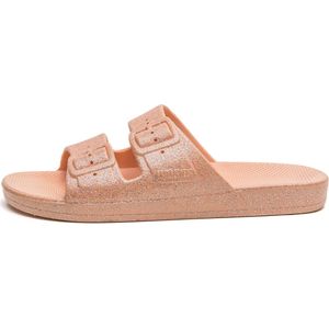 Freedom Moses - Fancy Apricot Glitter - Slippers - 100% PCU - Waterdicht