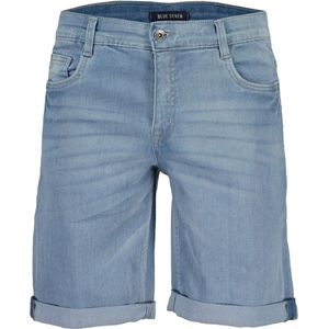 Blue Seven heren bermuda - jeans short - 345037 - blauw denim - maat S