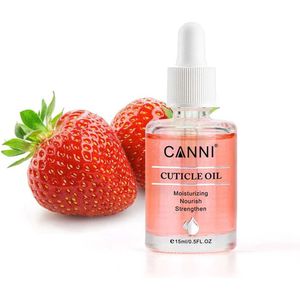 Canni Nagelriemolie Aardbei - 15 ml - Cuticle Oil - Nagelriemverzorging - Nagelriem Olie