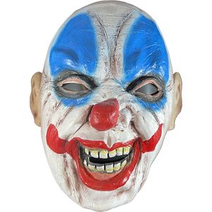 Fjesta Killer Clown Masker Kaal - Halloween Masker - Halloween Kostuum - Latex - One Size