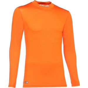 Patrick Skin Shirt Opstaande Kraag Kinderen - Oranje | 7/8
