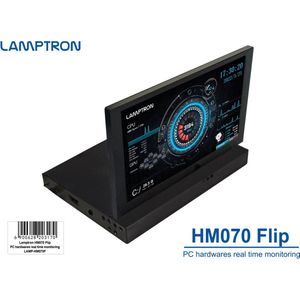 Lamptron HM070 Flip: Real-Time PC Hardware Monitoring Display