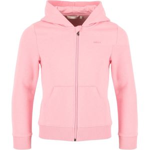 Hooded Vest Meisjes - Bright Roze - Maat 110-116