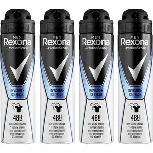 Rexona Deo Spray – Invisible Ice - 4 x 150 ml