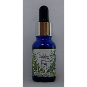 Goddess Feet - Verzorgende voetenolie - 100% biologisch en natuurlijk - pipetflesje 15 ml