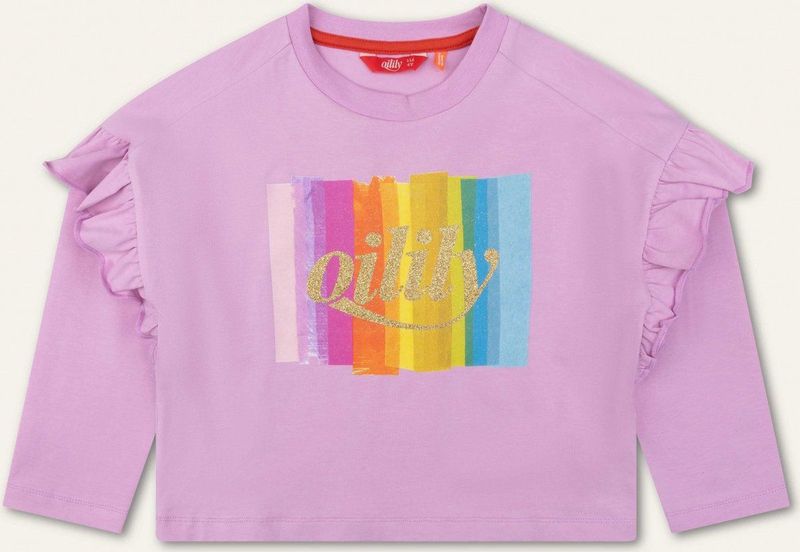 Oilily - Thrill l.sl. T-shirt - Roze - 92/2T