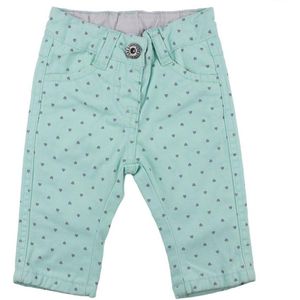 Dirkje Meisjes Broek - Groen/mint - Maat 80