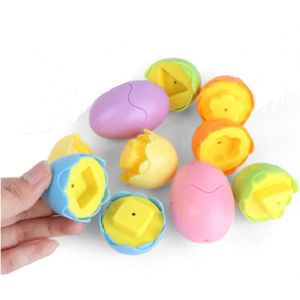 Speelgoed Eieren - Montessori Speelgoed Ei - Spelletjes Eieren Puzzel Eieren - Baby Montessori - Educatieve Puzzel - Puzzel Eieren - Spelletjes - Spelen - Figuurtjes - Babypuzzel - Kinderpuzzel - Vormen Puzzel - Baby Puzzel - 6 stuks