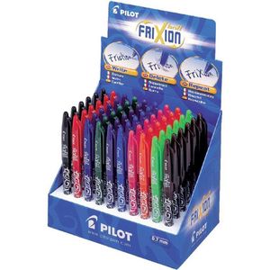 Rollerpen pilot frixion bl-fr7 m display assorti | Display a 60 stuk | 60 stuks