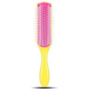 Professor Q - Original Brush - Styling Borstel - 9 Rij - Large - Fusion Pink Edition